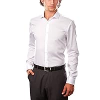 Men's Dress Shirt Xtreme Slim Fit Non Iron Herringbone