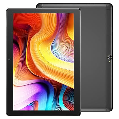 Dragon Touch Notepad K10 Tablets with 32 GB Storage, 10 inch Android Tablet, Quad Core Processor, IPS HD Touch Screen, Micro HDMI, 8MP Camera, 2.4Ghz & 5Ghz WiFi Tablet, Black