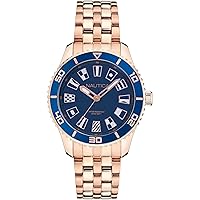 Nautica Women's NAPPBS027 Pacific Beach 36mm Blue Dial Stainless Steel Watch