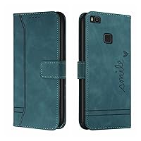 Protective Flip Cases Compatible with Huawei P9 Lite/G9 Lite/honor 8 Smart Wallet Case ,Shockproof TPU Protective Case,PU Leather Phone Case Magnetic Flip Folio Leather Case Card Holders Case Cover (