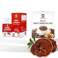 Reishi Lycopene Capsules and Mushroom Hot Chocolate