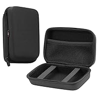 Grey Hard GPS Carry Case Compatible with Magellan SmartGPS - Connected 5