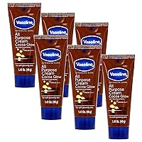 All Purpose Cream Cocoa Glow, with Pure Cocoa Butter, 6-Pack, 1.41 FL Oz Each, 6 Tubes
