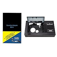 VHS-C Motorized Cassette Adapter Play Camcorder Tapes ON VCR for JVC GR-C7 GR-SXM920 & PANASONIC PV-L750 PV-L650 PV-IQ525D