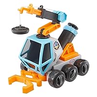 Little Tikes Big Adventures Moon Microscope Space Rover STEM Toy Vehicle with Microscope, Magnetic Crane, Extending Grabber for Girls, Boys, Kids Ages 3+
