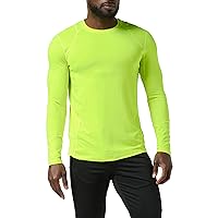 Sportswear Men's ADV Essence LS Tee, Moisture Wicking Workout Long Sleeve T-Shirt with Zip Pocket