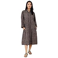 Women's Jaipur Cotton Brown Dress
