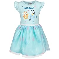 Bluey Bingo Girls Dress Toddler to Big Kid