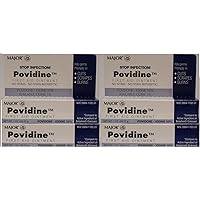 Povidone Iodine 10% Generic for Betadine Ointment 1 oz. Tube Pack of 4 Tubes Total 4 oz.