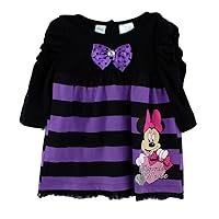 Disney Girls' Minnie Mouse Striped Dress