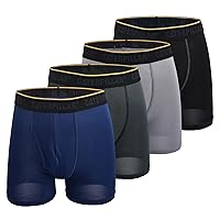 Caterpillar Men's 4-Pack Comfort Core Boxer Briefs