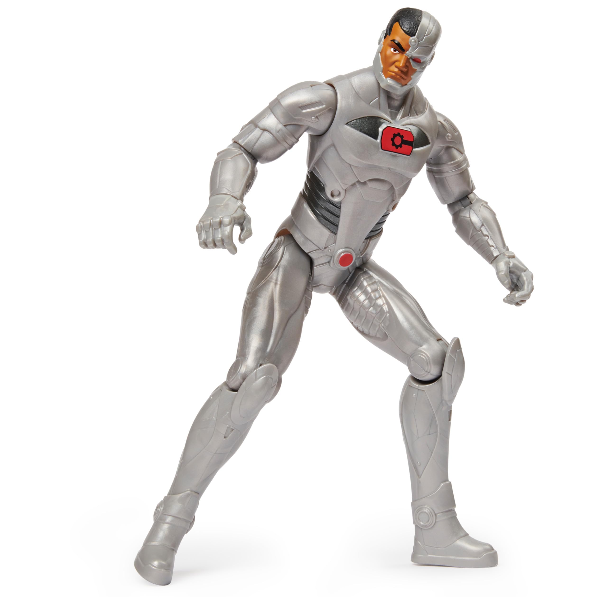 DC Comics 12-inch Cyborg Action Figure, Kids Toys for Boys