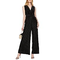 RTR Design Collective Striped Velvet Jumpsuit