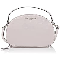 Karl Lagerfeld Paris Maybelle Crossbody Handbag, Iridescent Pink