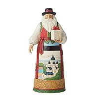 Enesco Jim Shore Heartwood Creek Christmas Around The World Baltic Santa Figurine, 7 Inch, Multicolor