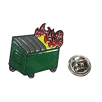 My Life Is A Dumpster Fire Lapel Pin
