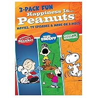Happiness is... Peanuts (TM): 3 Pack of Fun (DVD) Happiness is... Peanuts (TM): 3 Pack of Fun (DVD) DVD