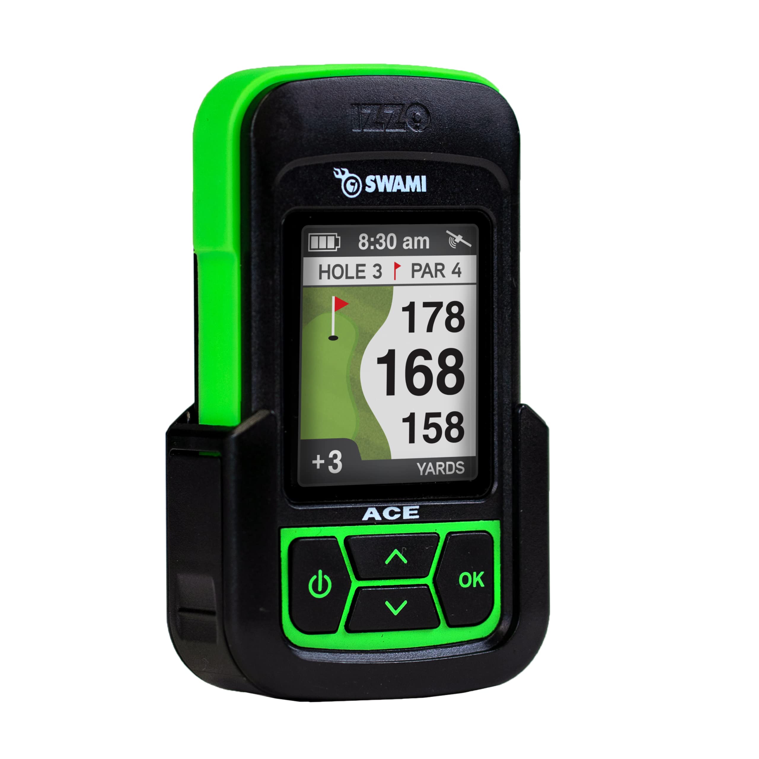 IZZO Golf Swami Ace Handheld Golf GPS Rangefinder