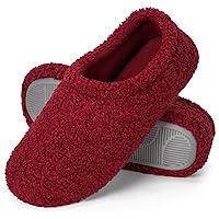 ATHMILE Women's Men's House Slippers Bedroom House Shoes Indoor Fuzzy Memory Foam Fluffy Cozy Shoes Size 7 8 9 10 11 12 13 Gift Box