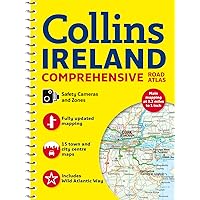 Collins Ireland Comprehensive Road Atlas Collins Ireland Comprehensive Road Atlas Spiral-bound