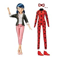 Cat Ladybug Superhero Secret Marinette with Ladybug Fashion Outfit by Playmates Toys