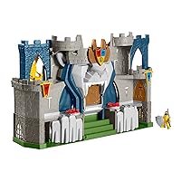 Imaginext Fisher-Price The Lion's Kingdom Castle Medieval-Themed playset with Figures for Preschool Kids Ages 3 to 8 Years, HCG45