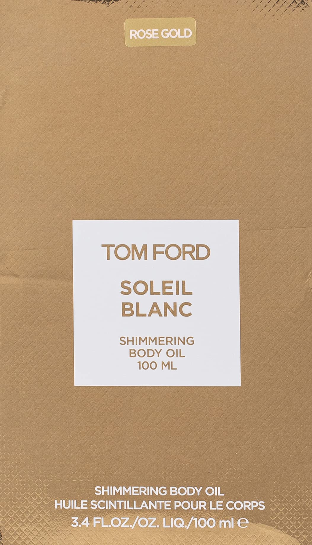 Mua Private Blend Soleil Blanc by Tom Ford Shimmering Body Oil Rose Gold  100ml trên Amazon Mỹ chính hãng 2023 | Giaonhan247