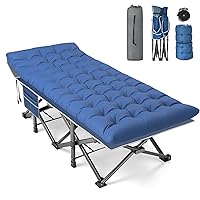 Slendor XXL Folding Camping Cots for Adults, 79