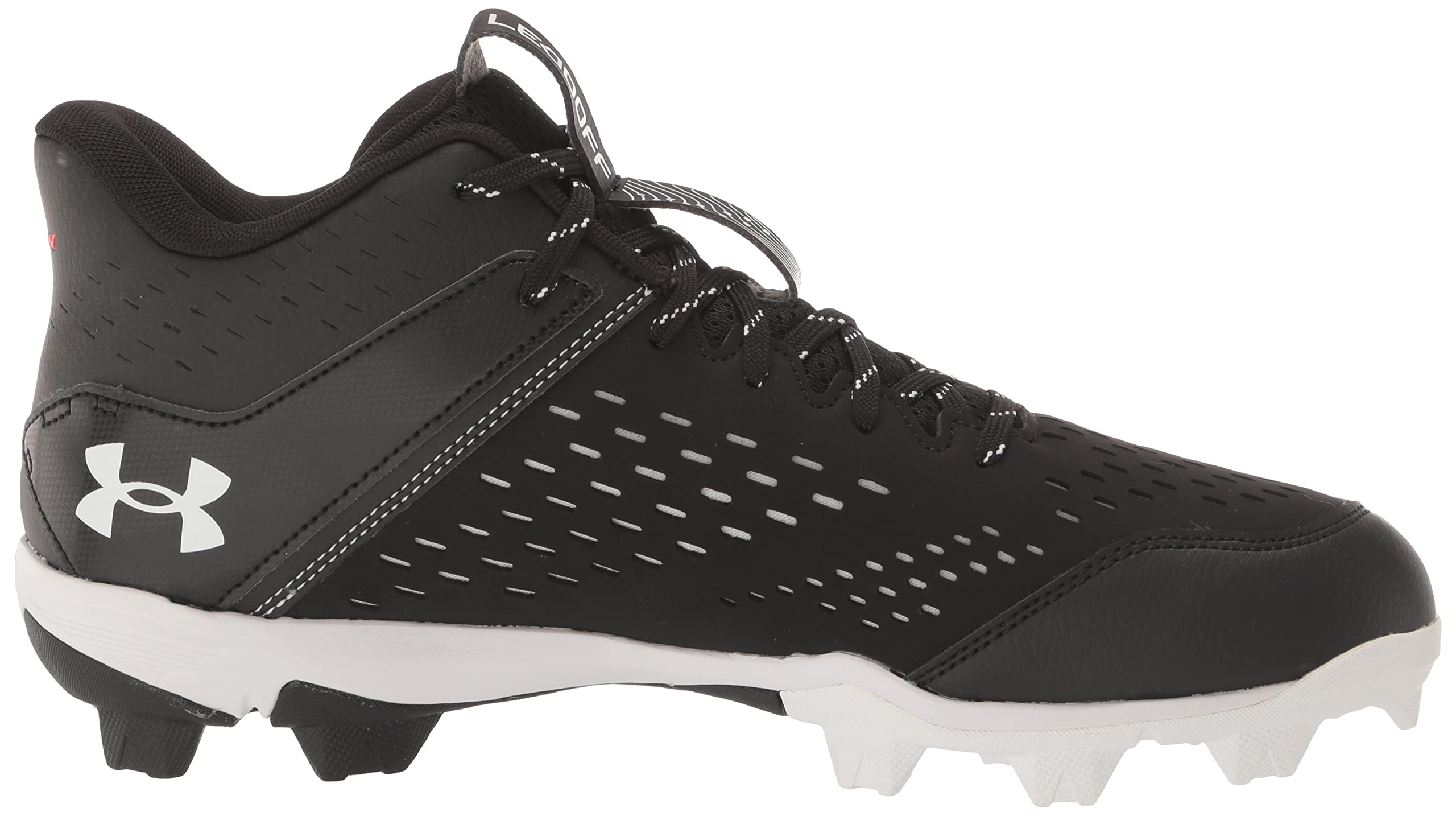 Under Armour Men's Leadoff Mid Rubber Molded Baseball Cleat Shoe