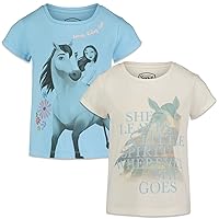 Spirit Riding Free Girls 2 Pack Short Sleeve Graphic T-Shirts
