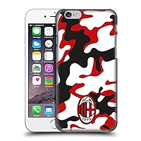 Officially Licensed AC Milan Camouflage Crest Patterns Hard Back Case Compatible with Apple iPhone 6 / iPhone 6s