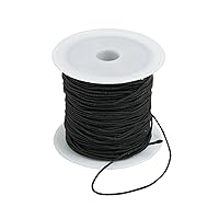 Black Round Stretchy Cording - Crafts for Kids and Fun Home Activities