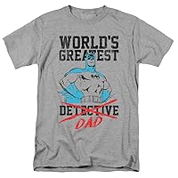 Popfunk Classic Batman World's Greatest Dad T Shirt for Father's Day & Stickers