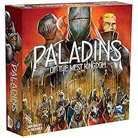 Paladins of The West Kingdom Strategy Board Game, 1-4 Players, Ages 12 and Up, 90-120 Min Play Time, Most Victory Points Win, Build Outposts, Fortifications, Commission Monks, & Confront Outsiders