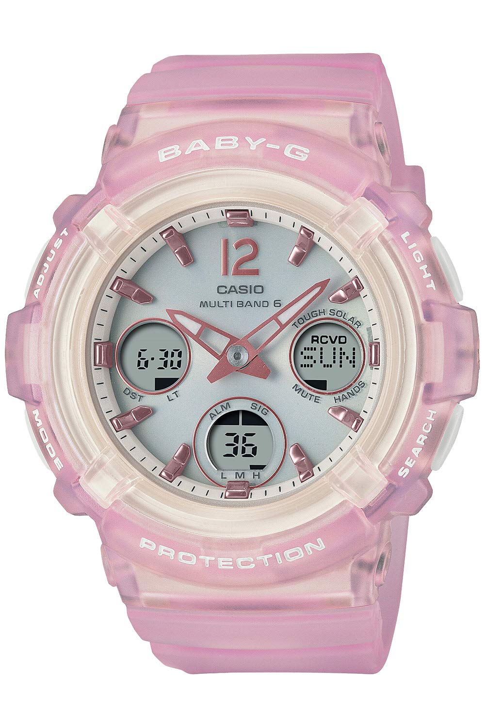 Casio] Watch Baby-G [Japan Import] Radio Solar BGA-2800-4AJF Pink