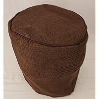 Brown Burlap Cover Compatible with Keurig Coffee Brewing System (K Duo, Brown)