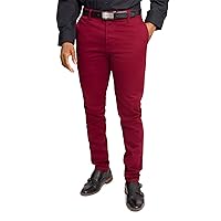 Men's Basic Casual Slim Fit Stretch Chino Pants