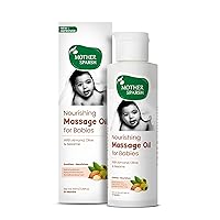 Ayurvedic Baby Massage Oil, 18 Herbal extracts and Oils - Lajjalu, tagar, Almond & Avocado Oil, 100ml