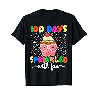 100 Days Sprinkled With Fun Cupcake 100th Day Teachers Kids T-Shirt