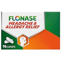 Flonase Headache and Allergy Relief Caplets with Acetaminophen 325 mg, Chlorpheniramine Maleate 4 mg and Phenylephrine HCl 10 mg Per 2 Caplet Dose - 96 Caplets