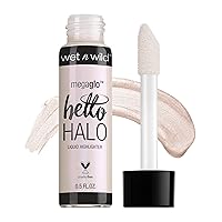 MegaGlo Hello Halo Liquid Highlighter Makeup, Shimmer, Glow Halographic