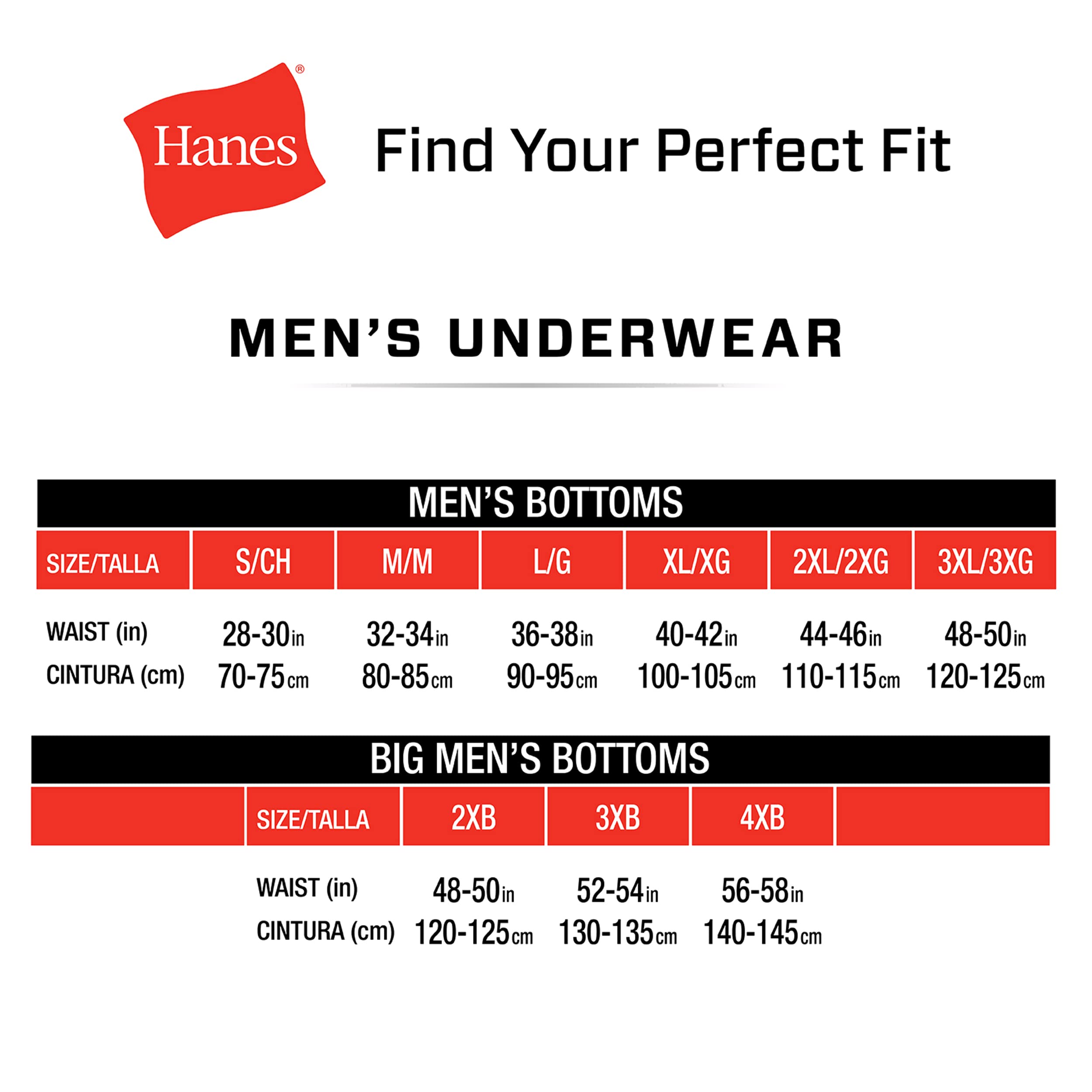 Hanes Men's Tagless Comfort Flex Fit Dyed Bikini, 6 Pack
