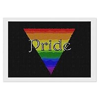Gender Identity Depression LGBT Diamond Picture Painting Kits Round Full Drill Paintings Arts Craft for Home Wall Decor
