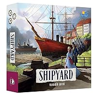 Rio Grande Games: Shipyard 2nd Edition - Strategy Board Game, 19th Century Shipbuilding, Economic & Worker Placement, Age 14+, 1-4 Players, 90-120 Min