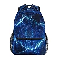 MNSRUU Lightning Backpack for School Elementary,Kid Bookbag Lightning Toddler Backpack Kid Back to School Gift