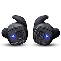 GLORYFIRE Shooting Ear Protection Earmuffs, Bluetooth Hearing Protection Ear Muffs for Noise Reduction