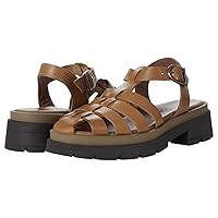 Free People Womens Delaney Leather Buckle Fisherman Sandals