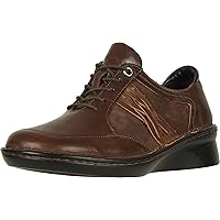 NAOT Footwear Women's Mezzo Lace-up Shoe Toffee Brown Lthr Combo 8 M US