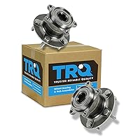 TRQ Rear Wheel Bearing Hub Assembly Pair Left & Right For Mazda CX-7 AWD