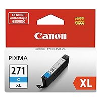 Canon CLI-271XL Cyan Compatible to TS5020,TS6020,TS8020,TS9020 Printers